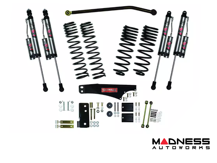 Jeep Wrangler JK Lift Kit - Skyjacker - 3.5in - Dual Rate Long -  w/ ADX 2.0 - '07- '17